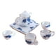 thumbnail image 2 of Juego De Té De Azul Y Para Casa De Muñecas, Accesorio En Miniatura, 5x6 Uds., 1/12, 2 of 8