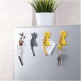 thumbnail image 3 of Cute Multifunctional Cat Magnetic Fridge Sticker Fridge Magnet Hook 2 in 1 Random 7 Pieces, 3 of 5