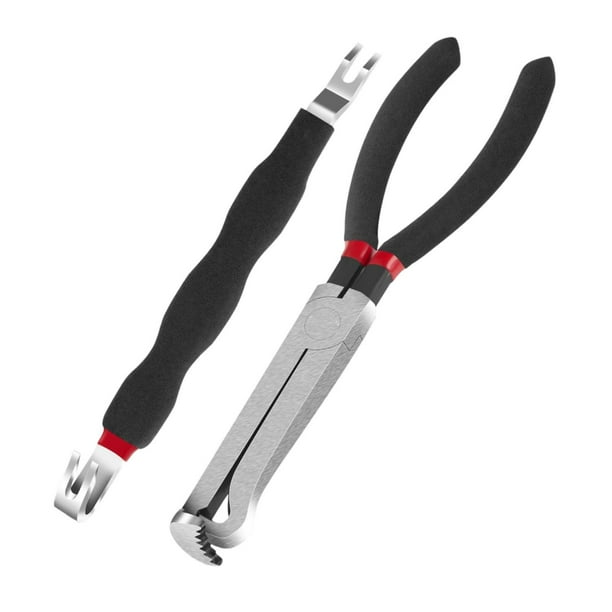 Alicates de desconexión eléctrica de acero carbono alicates de conector eléctrico resistente Negro recto