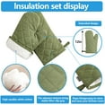 thumbnail image 4 of Pot Holders and Oven Mitts, Heat Resistant Oven Gloves for Baking, Grilling, BBQ, Microwave, 4 Pcs, 4 of 7