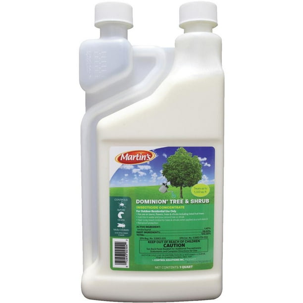 martin's dominion tree & shrub insecticide concentrate 1qt Walmart