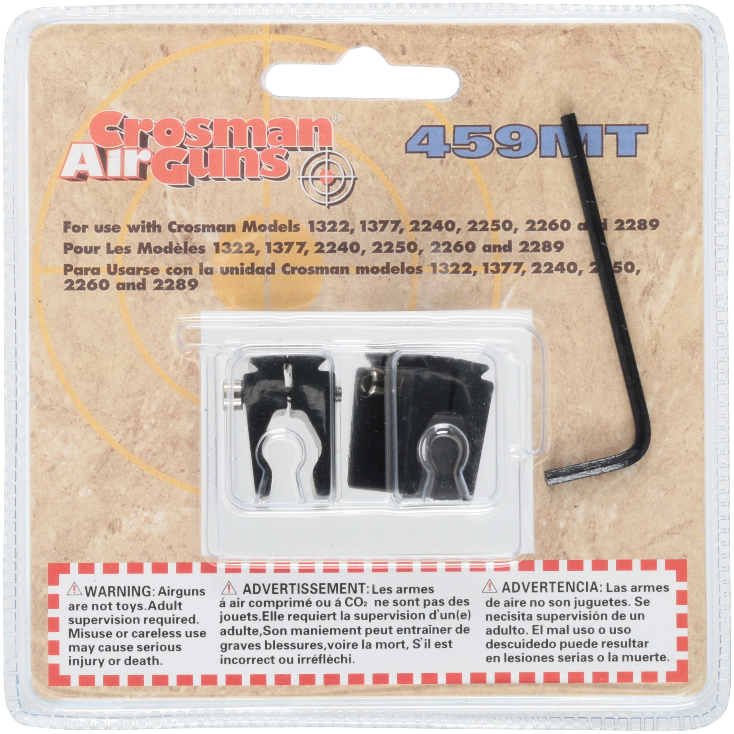 Set Intermount Adapters 3/8 for Airguns 1322 1377 2240 2250 2260 2289 Dovetail 