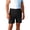 Black, variant on Clossjun Men's Golf Dress Shorts Flat Front Stretch Hybrid Lightweight Quick Dry Chino Shorts with Zip Pockets