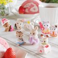 thumbnail image 5 of Figuras originales de anime de Sylvanian Families, serie de animales del bosque y el océano, caja sorpresa, regalo para niña, juguetes para niña, adorno para habitación, 5 of 5
