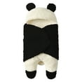 thumbnail image 1 of Manta Swaddle Recién Nacida, Sujetadores de Bucle de Bucle de Gancho Para Bebés Recién Nacidos Tamaña Con Capucha Ajuste de Felpa Suave para Uso Al Aire Libre, 1 of 8