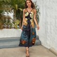 thumbnail image 4 of Halloween Scary Night Full Moon King Size Sleeveless Dress Dresses Summer Women Dresses Clothing Woman Dresses Dress, 4 of 6