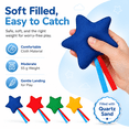 thumbnail image 6 of Star-Shaped Canvas Bean Bag Toss Props With Rope Tails, 4 Pack Quartz Sand Filled Target Toss Game Set for Outdoor Games, Blue Green Red Yellow, 6 of 6