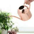 thumbnail image 2 of Xirurus 1000ml / 33.8 oz Stainless Steel Watering Can Long Spout Sprinkle Pot for Indoor Outdoor Garden Plants Flowers, Copper, 2 of 9