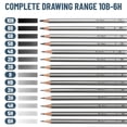 thumbnail image 2 of Lapices de Dibujo Mr Pen PS14 Grafito Graduados Set 14 Unidades, 2 of 5