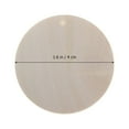 thumbnail image 2 of Minkissy 100Pcs Wooden Chips Round Craft Slices Yellow Perfect for Hanging Tags and Decorations, 2 of 8