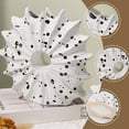 thumbnail image 4 of Sea Anemone Ceramic Vase Decorative White Vase for Flowers Centerpiece Home Office Decor(G), 4 of 6