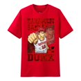 thumbnail image 1 of Camiseta de Slam Dunk para hombre, Camisa de algodón puro de gran tamaño, Manga corta, Unisex, Sakuragi, Hanamichi, kaade, Rukawa, 1 of 4