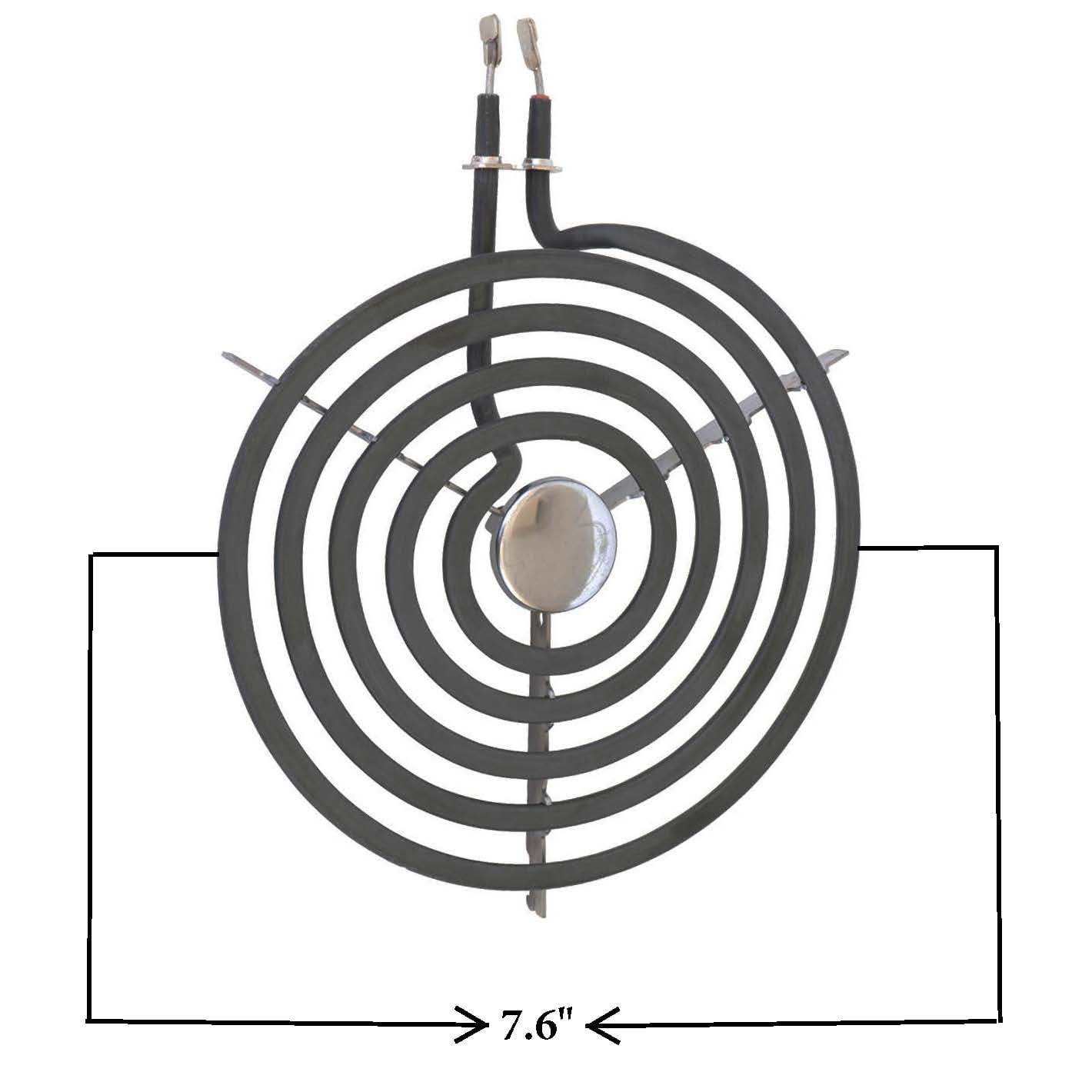Kitchen Basics 101 WB30T10074 WB30T10078 Electric Range 4 Piece Set Surface Element Burner Kit for GE Hotpoint AP3186376, 243922, 911363, WB30T10033, AP5983743, WB30X20479, WB30X24401, PS11721464
