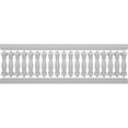 thumbnail image 5 of Ekena Millwork 38"H x 11'L Fiberthane Embassy Unassembled Balustrade Railing Kit, Style G (7" On-Center Spacing to Pass 4" Sphere Code), 5 of 6