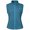Peacock Blue, variant on Women Full Zip Stand Collar Windproof Athletic Vest Sleeveless Running Golf Jacket with Storage Pocket Olive Green XS