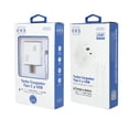 thumbnail image 2 of CONTROL EXPERT Turbo Cargador Tipo C y USB 2 Puertos 20W Cable 1 Metro 3A Cargador de Pared PD Carga, 2 of 6