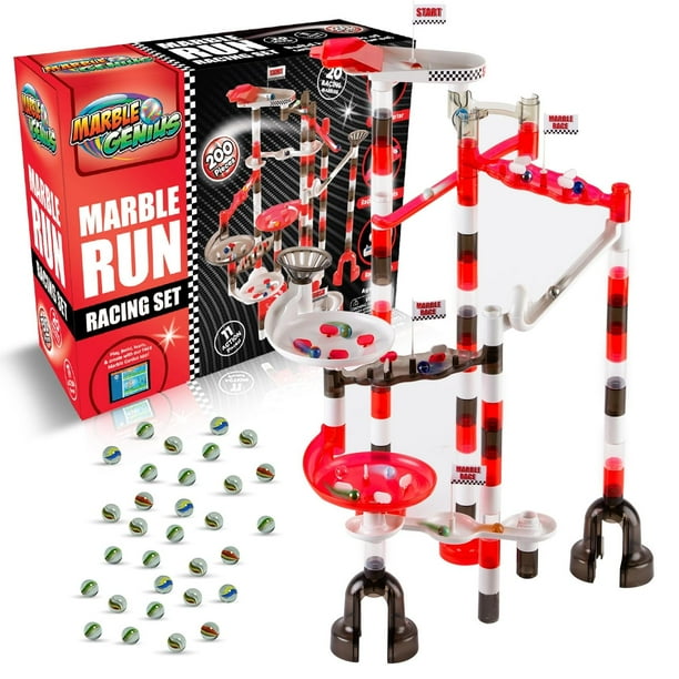 Set de Carrera de Canicas Marble Genius de 200 Piezas para STEM