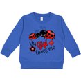 thumbnail image 2 of Inktastic My Gigi Loves Me with Cute Ladybugs Toddler Sweatshirt, 2 of 4