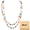 Coral, variant on Long Statement Necklaces for Women Trendy, Boho Costume Jewelry Layered Crystal Beaded Collar Necklaces for Women (NK-10084-Pirate Black)