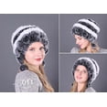thumbnail image 2 of Women Angola Wool Winter Hats - Felt Wool Beanie Beret Bucket Hats with Bill - Cabbie Newsboy Cap- Handmade, 2 of 9