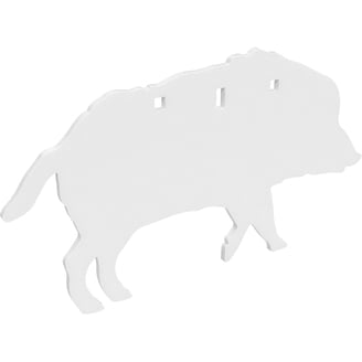 Birchwood Casey Shoot-n-c 15,2 cm Bull 's-Eye Target, 12
