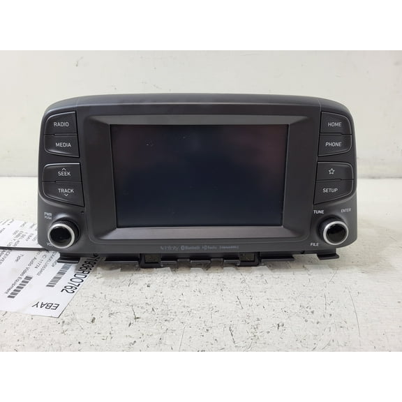 Pre-Owned 2018-2020 Hyundai Kona Radio Receiver AM FM OEM LKQ - Verify Specific Vehicle Fitment In Description - (Good)