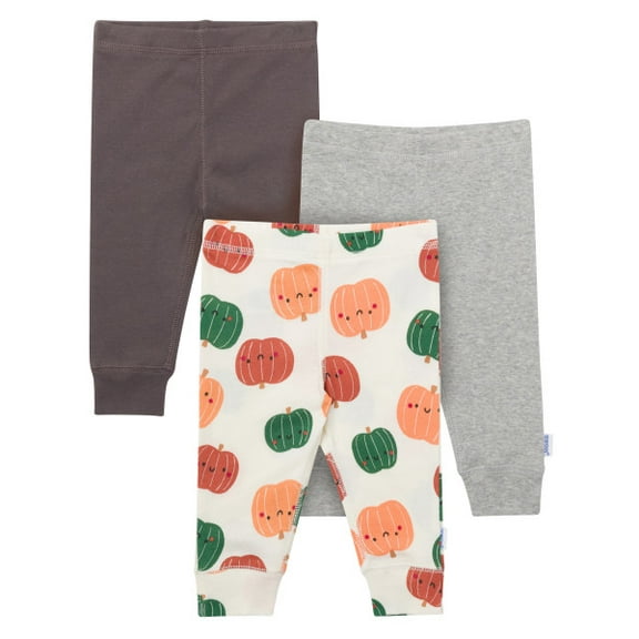 Onesies Brand Baby Neutral 3-Pack Pant Set Sizes (Newborn-24 Months)