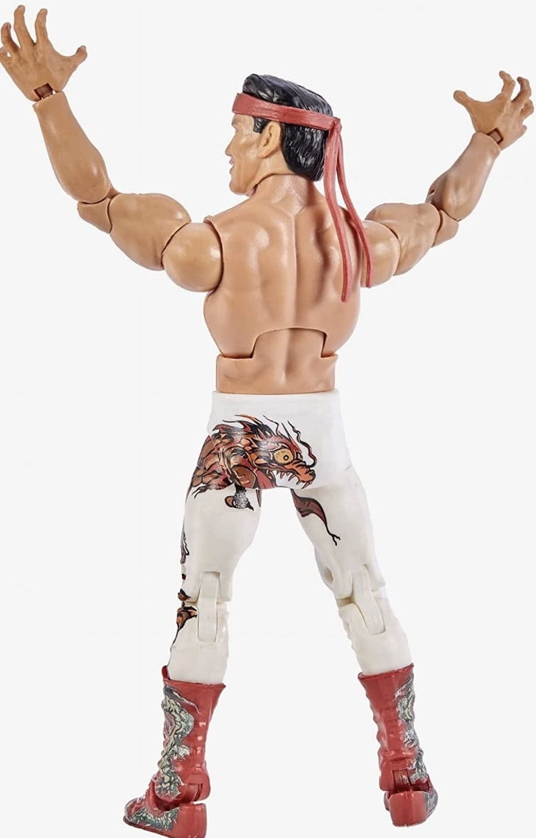 ハズブロ HASBRO WWF WWE　リッキー・スティムボート　ザ・ドラゴン Amazon.com: Mattel WWE Ricky “The Dragon” Steamboat Action