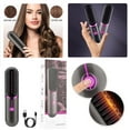 thumbnail image 2 of Styluse Wireless Hair Straightener Brush with Ceramic Technology Smart Temperature Control for Straightening and Curling Rechargeable Portable Design, 2 of 9