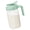 Green, variant on GOSCHE Breast Milk Pitcher,Wide Mouth Glass Mason Jar Pitcher with Green Flip Cap Lid and Pour Spout, Airtight Seal for Freshness and Safe Milk, 32oz