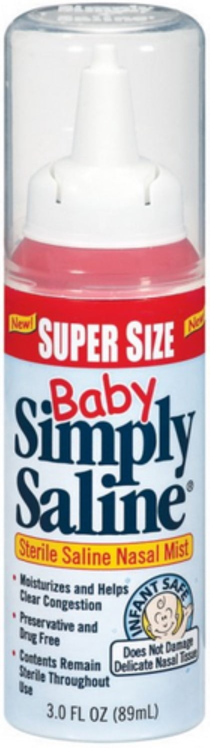 saline nasal spray for babies walmart