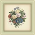 thumbnail image 2 of Unknown 15x15 Gold Ornate Wood Framed with Double Matting Museum Art Print Titled - Tuscany Bouquet II, 2 of 4