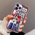thumbnail image 4 of Funda de teléfono TRANSFORMERS para iPhone 11, 12 Mini, 13, 14 Pro Max, carcasa transparente, 4 of 5