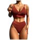 thumbnail image 1 of Conjunto de ropa de playa con relleno de realce para mujer Fridja nalpqowj59910, 1 of 9