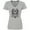 AC-Heather Grey, variant on Inktastic Born in 1966 Limited Edition Women's V-Neck T-Shirt