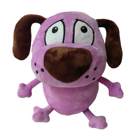 New Cute and Soft Purple  Dog Plush Toy, 12 inch Dog Plush Animal Toy, A Gift for Children