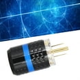 thumbnail image 4 of Gold Plated Power Plug, Audio Power Plug Anti Oxidation Unique Insulation  for Audio Visual Appliances for Adult for Home M103GMale,F103G Female,M103G/F103G Male/Female, 4 of 7