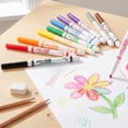 thumbnail image 2 of Pen+Gear Washable Markers, Fine Tip, Assorted Colors, 10 Count, 2 of 6
