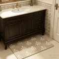 thumbnail image 5 of Floral Outdoor Area Rug, Vintage Beige Boho Farmhouse Throw Rug, Soft Non-Slip Accent Rug for Entrance, Porch, Kitchen, Bathroom & Bedroom (15.7"x23.6"), 5 of 7