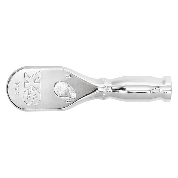 Sk Professional Tools Hand Ratchet,4 in, Chrome, 3/8 in 80201