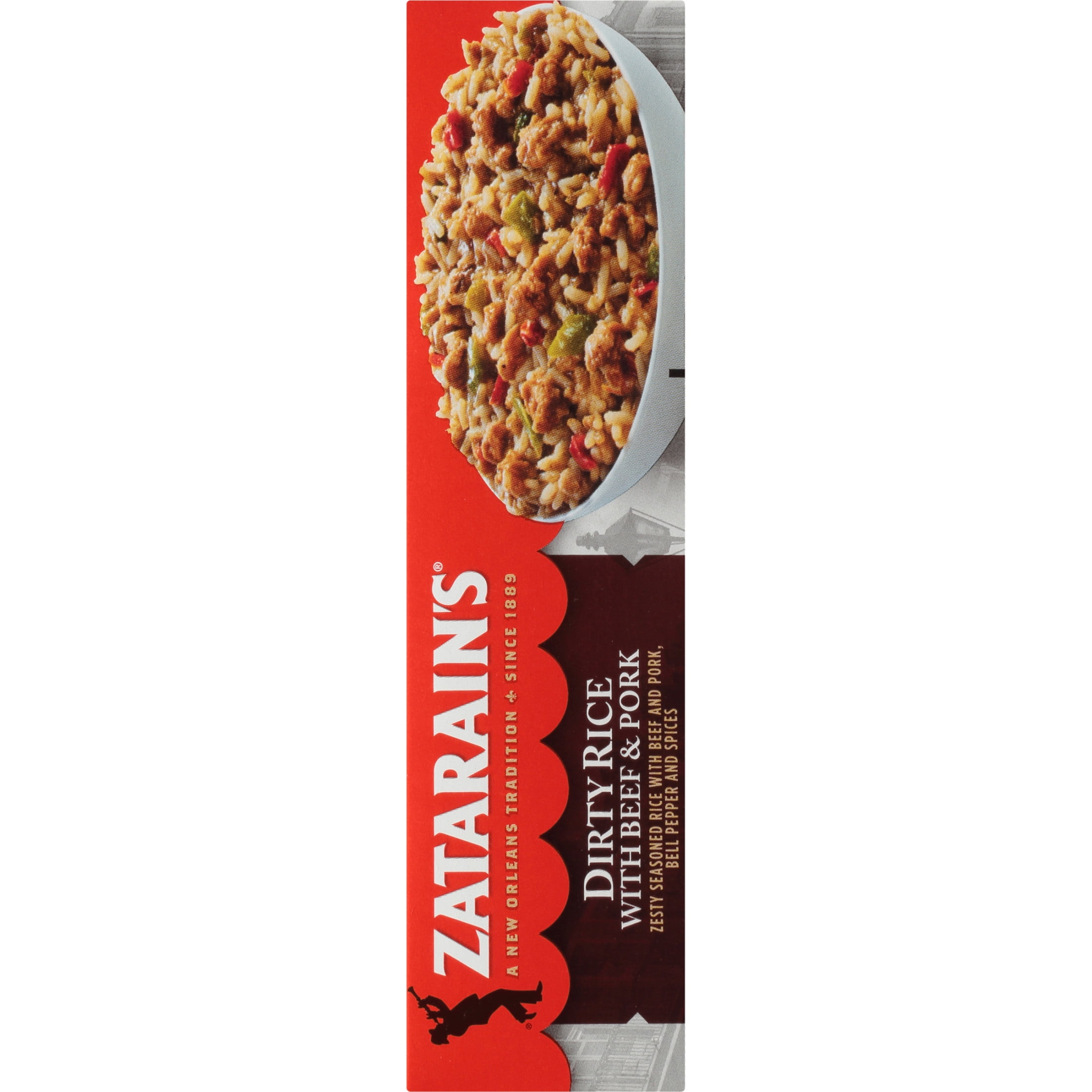 Zatarain's Frozen Dirty Rice With Beef And Pork, 10.0 oz Box