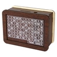 thumbnail image 3 of Cash Vault Wooden Savings Box, 2024 New Wooden Cash Saver Money Box, Cash Saver Box, Coin Counter Piggy Bank, Money Box with Counter, Wooden Money Box with Money Target and Numbers, 3 of 7