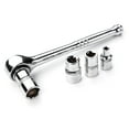 thumbnail image 5 of Maxpower 35pc 1/4"Dr. Socket Wrench Set With - Metric + SAE - Ratchet Handle, Extension Bars, Slot, Torx, Philips Bits, Bit Adapter, and Carrying Case, 5 of 7