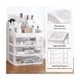 thumbnail image 2 of Cajones Organizadores Maquillaje Cosméticos 4 Niveles Blanco, 2 of 4