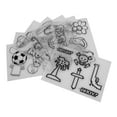 thumbnail image 4 of Papier Shrinky Dink Feuilles Shrinky Dink Feuilles Thermorétractables Papier d'Art Rétractable Plastique Rétractable 8 Pcs Papier Shrinky Dink BOPS Grand Application Semi-Transparent Divers Motifs Rétractable, 4 of 8