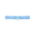 thumbnail image 4 of Woman Fun Decorative Belt Peach Heart Hole Lace Mesh Leg Belt, 4 of 6