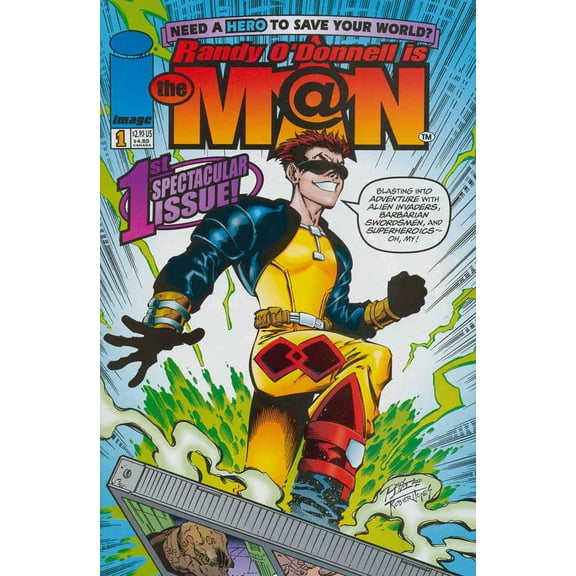 Randy O'Donnell is the M@n #1 VF ; Image Comic Book