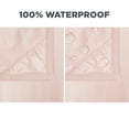 thumbnail image 3 of (3 pack) Waterproof Ultimate Shield Solid Blush Fabric Shower Curtain Liner,70"x72" - Better Homes & Gardens, 3 of 6