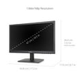 thumbnail image 4 of ViewSonic VA1903H 19-Inch WXGA 1366x768p 16:9 Widescreen Monitor with Enhanced View Comfort, Custom ViewModes and HDMI for Home and Office - 19" Monitor - TN Panel - 1366 x 768p Resolution - 16.7 M..., 4 of 6
