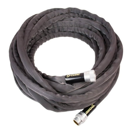 Apex Zero-G 4001-100 Garden Hose, 5/8 in, 100 ft L, Coupling, Fiber, Gray